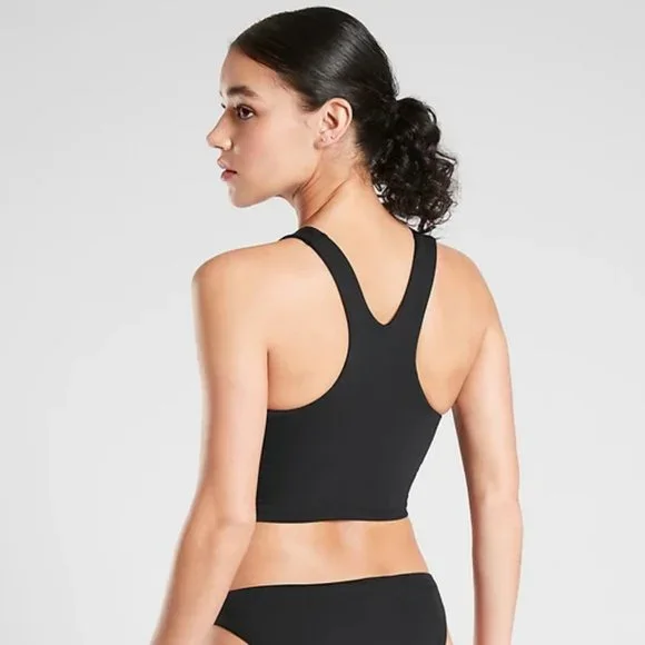 Athleta Conscious Crop Bikini Top A-C size XS - Picture 4 of 4